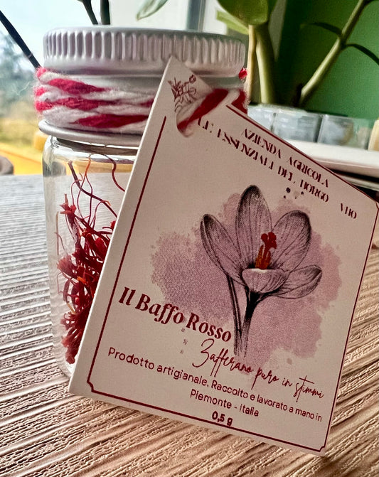 Il Baffo Rosso - Zafferano puro in stimmi