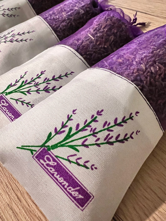 Sacchetti profumati in tessuto - Cuore di Lavanda Angustifolia